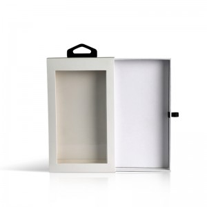 Kundenspezifische Rechteck-Geschenkverpackung Fenster-Box für Telefon-Case-Zubehör