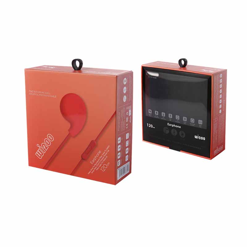 Neue Design-ID- und Basis-Square-Verpackungsbox für Telefonzubehör verwendet